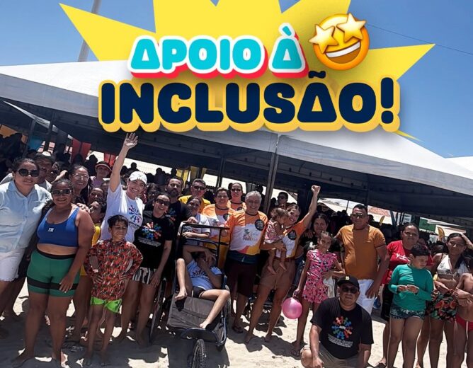  INCLUSÃO QUE LEVA DIGNIDADE E ALEGRIA!